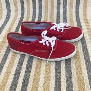 Keds RED tennis shoes